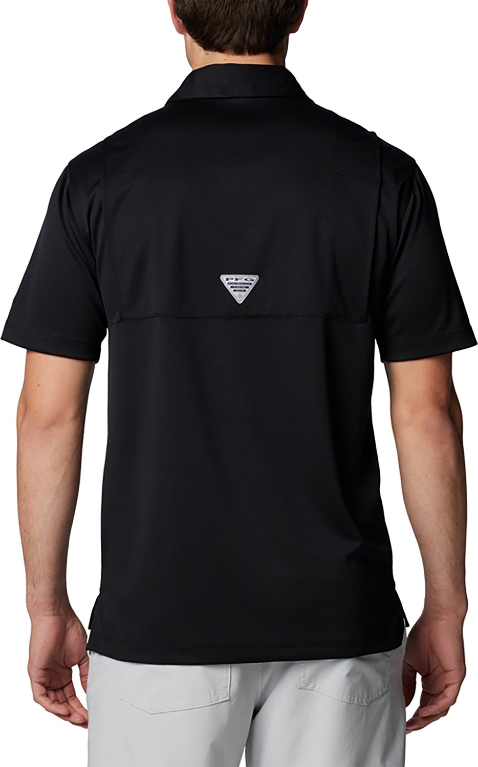 Columbia Sportswear Men's Baltimore Ravens Flycaster Short Sleeve Pocket Polo Shirt - view number 3