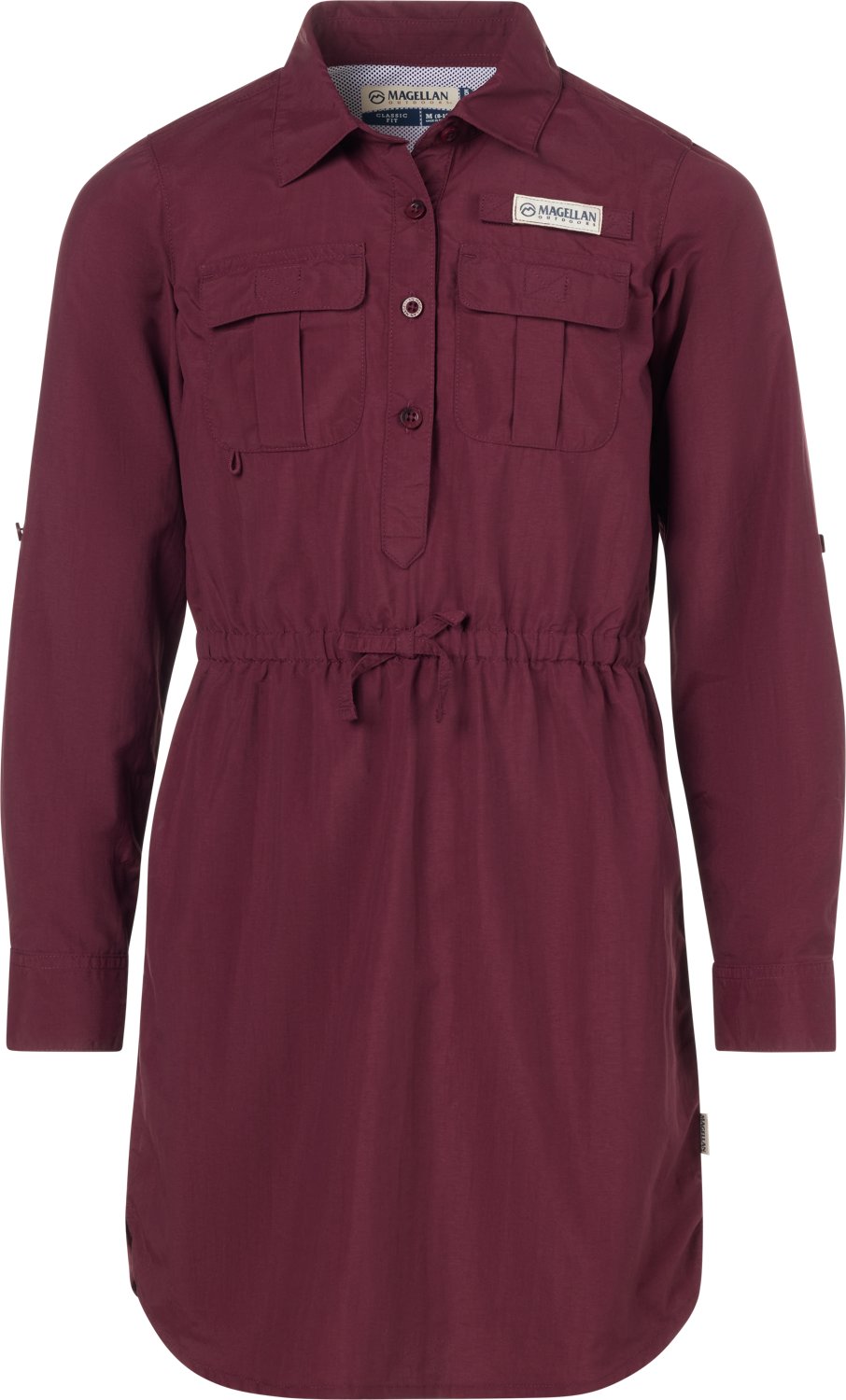 Magellan Outdoors Girls' Laguna Madre Long Sleeve Dress