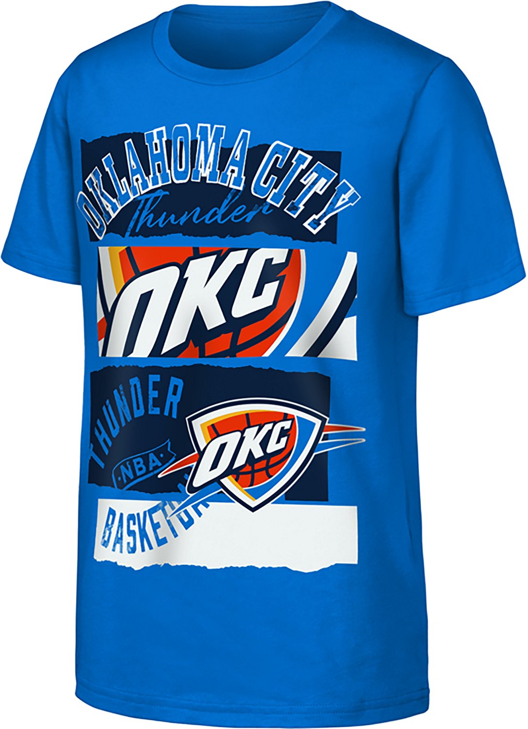 Nike Kids' Oklahoma City Thunder Thunder In The Paint Short Sleeve T-shirt - view number 1