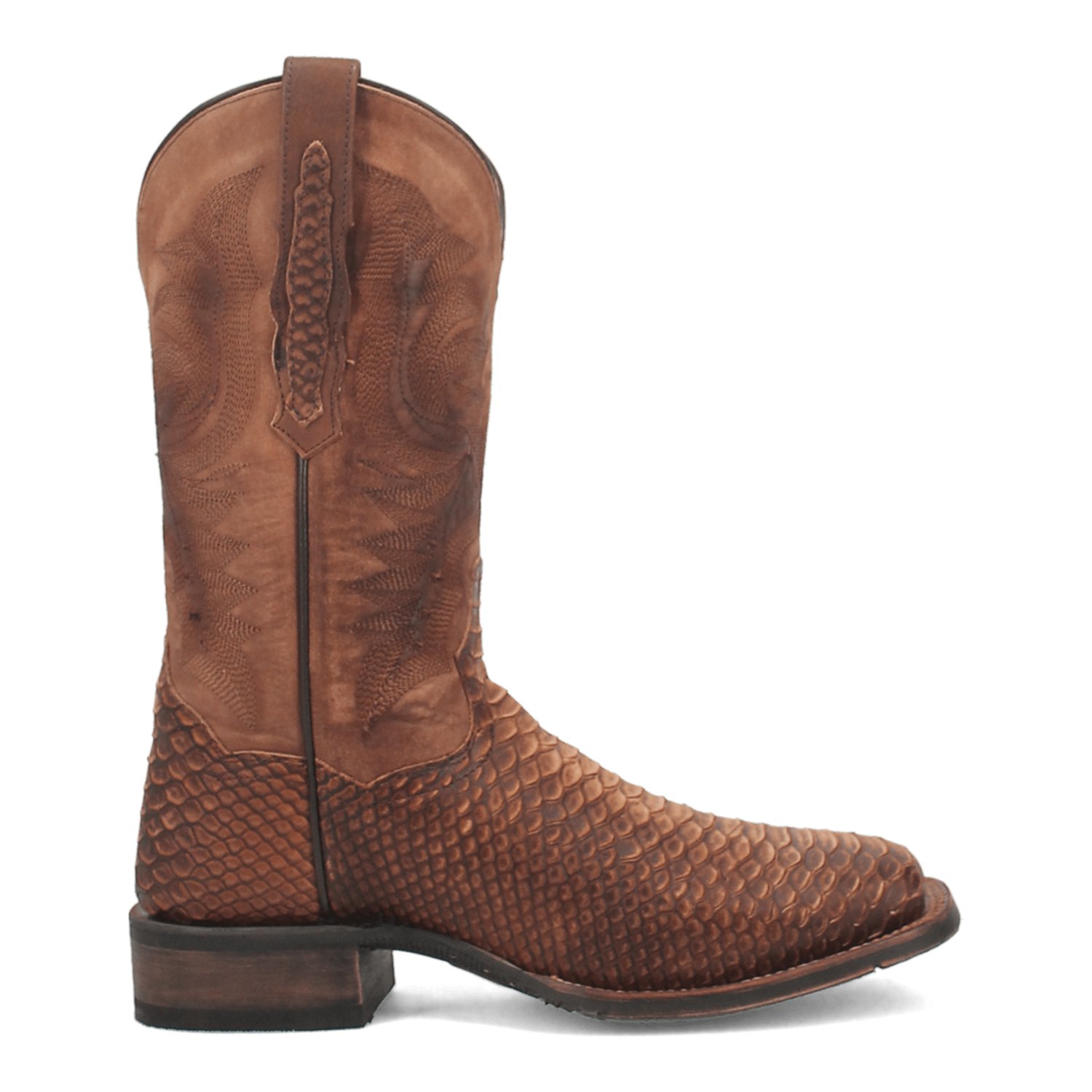 Dan Post Men's Ka Faux Python Print Leather Boots