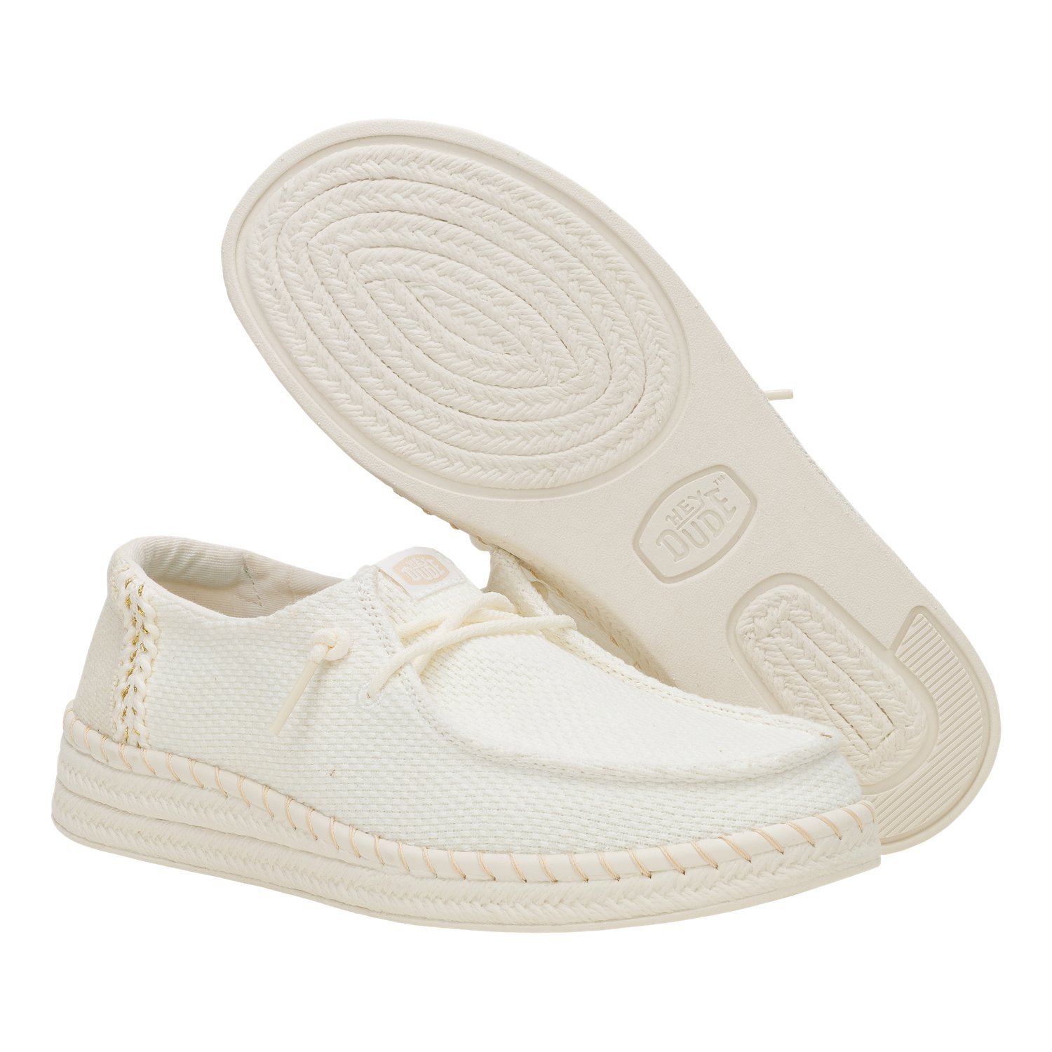 HEYDUDE Women's Wendy Espadrille Woven Shoes - view number 6