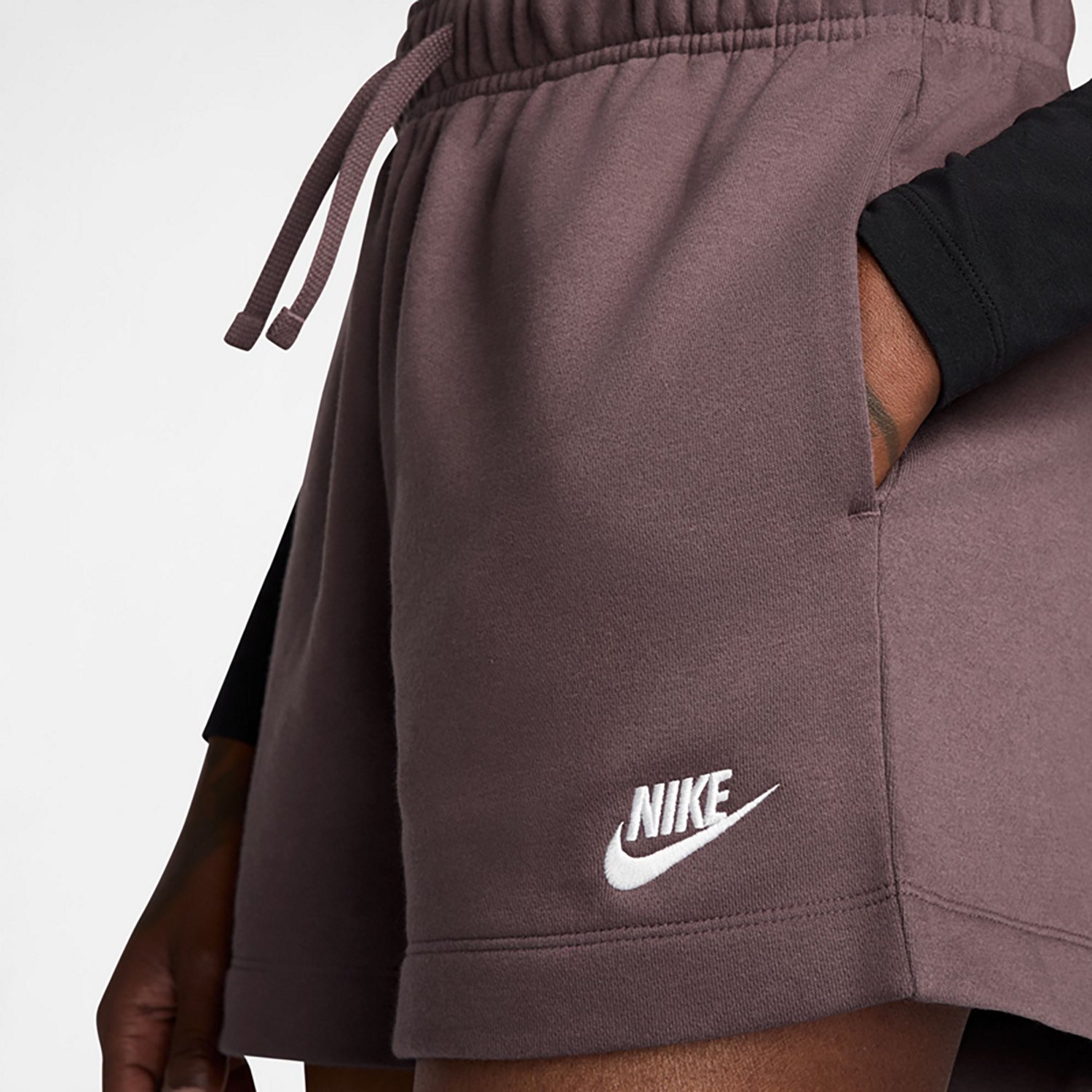 Nike Women's Club Fleece Shorts                                                                                                  - view number 4