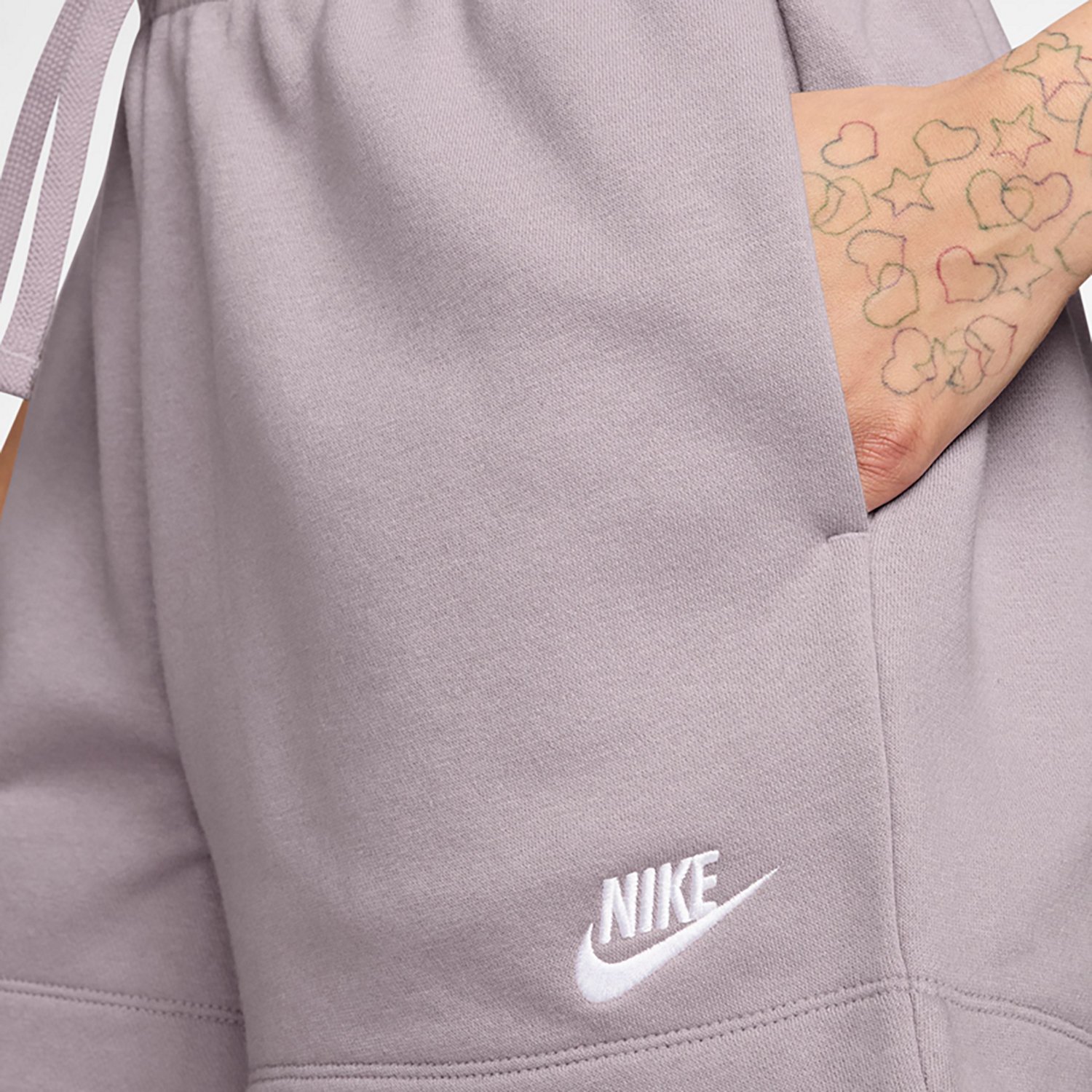 Nike Women's Club Fleece Shorts                                                                                                  - view number 4