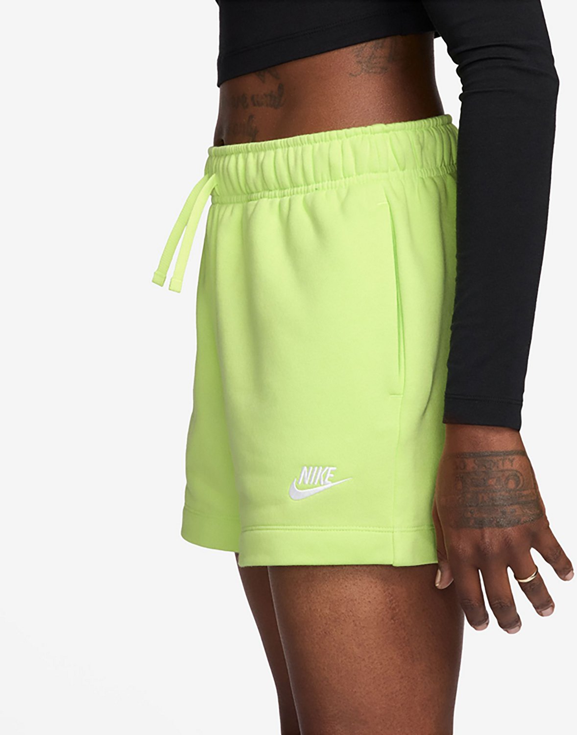 Nike Women's Club Fleece Shorts                                                                                                  - view number 3