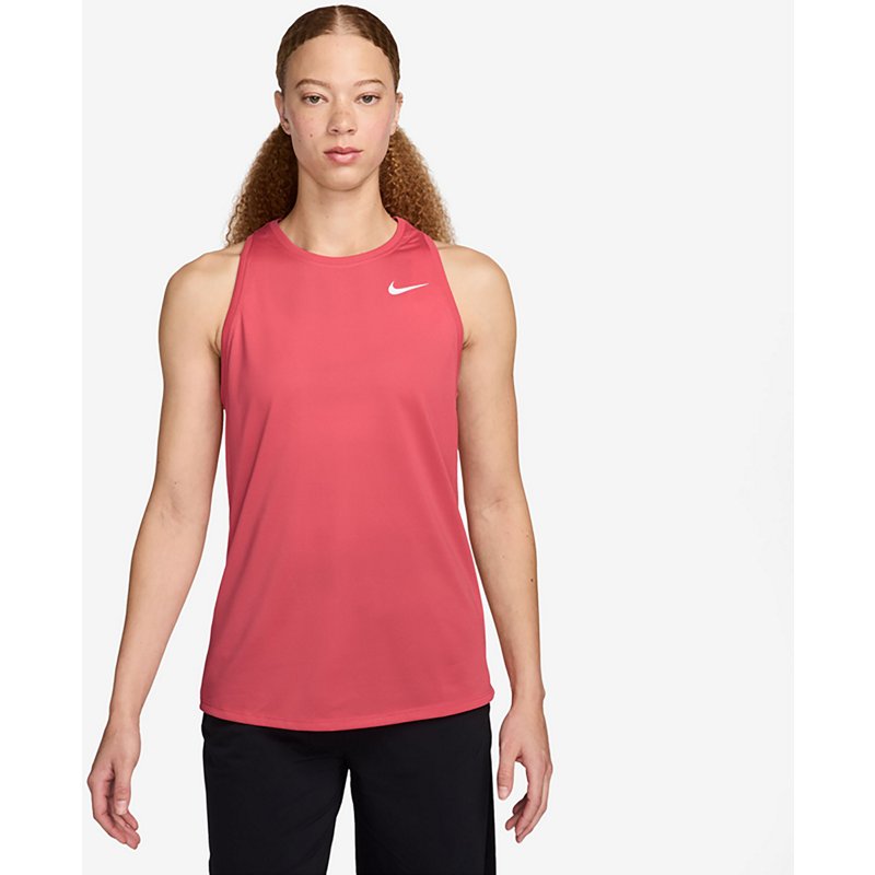 Nike Women's Dri-FIT Training Tank, Medium, Sea Coral