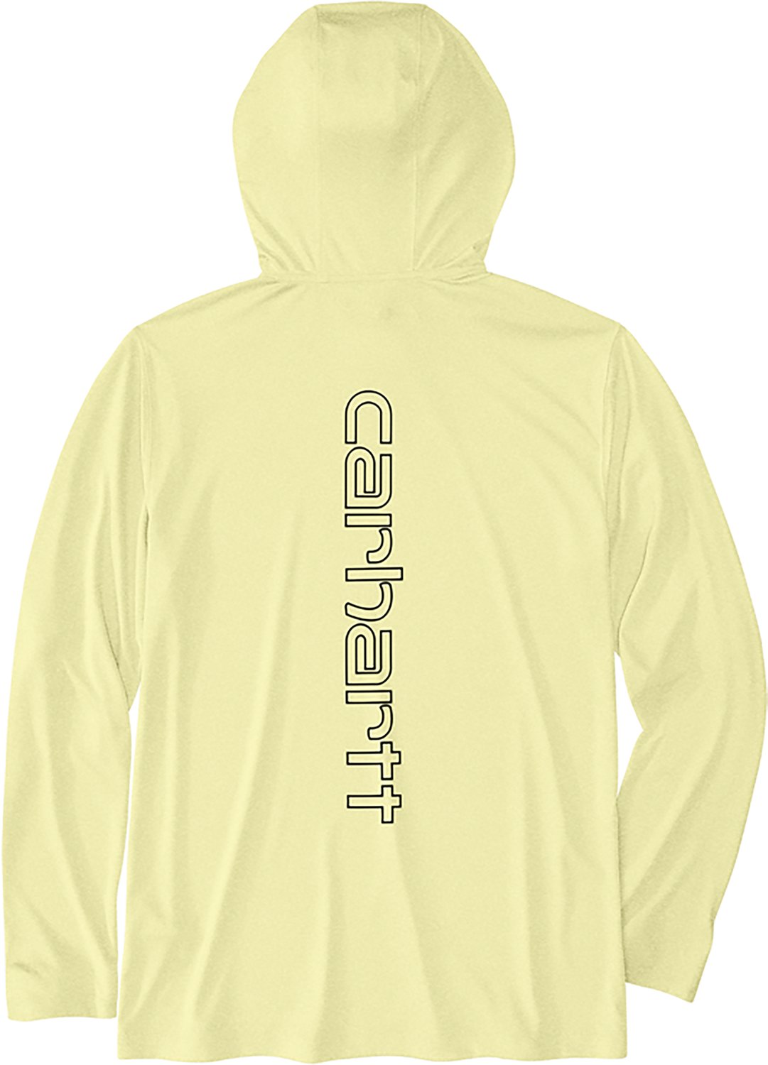 Carhartt Men's Force Sun Defender Lightweight Hooded Long Sleeve T-shirt                                                         - view number 4