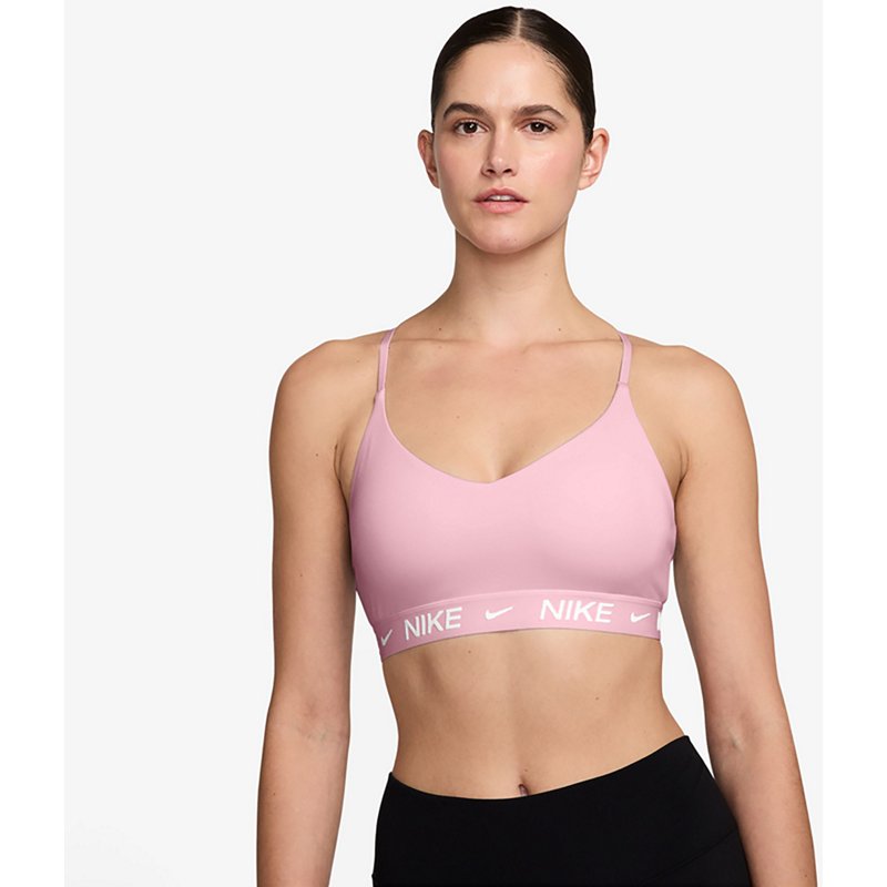 Nike Women's Indy Light-Support Padded Sports Bra - Pink Foam