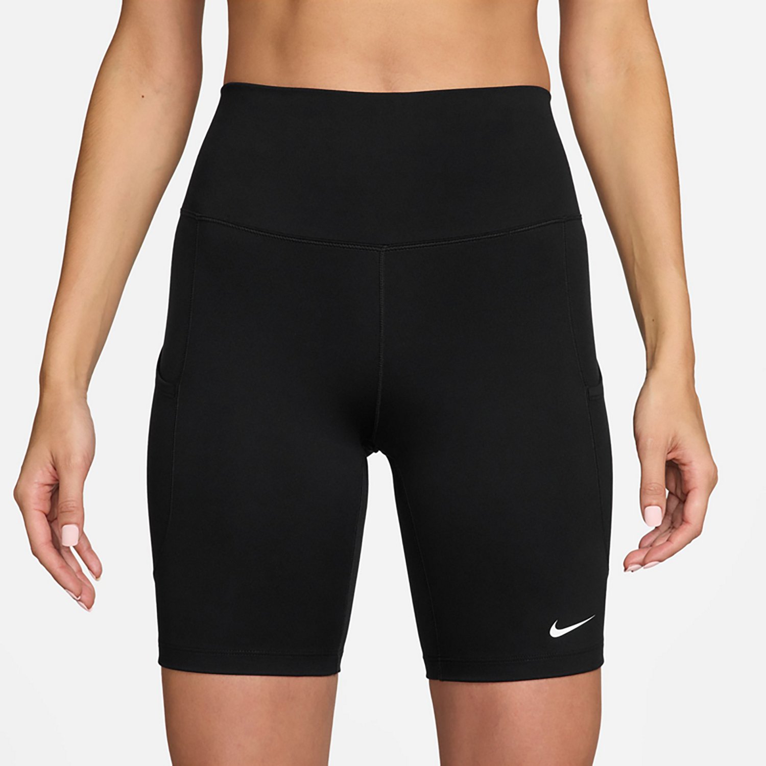 Nike Women's Dri-FIT High-Waisted Pocket Biker Shorts 8 in