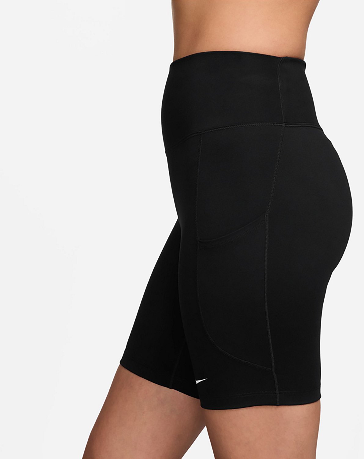 Nike Women's Dri-FIT High-Waisted Pocket Biker Shorts 8 in - view number 3