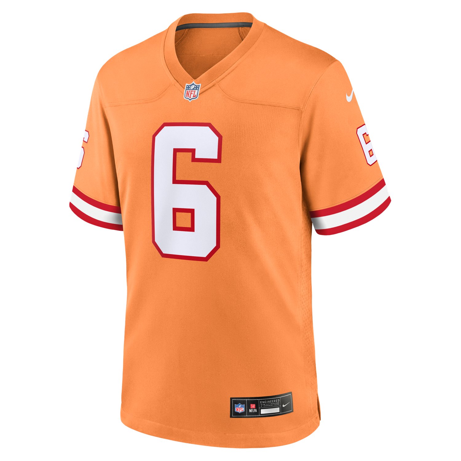Nike Men's Buccaneers Baker Mayfield #6 Name & Number Alternate Game Jersey - view number 2