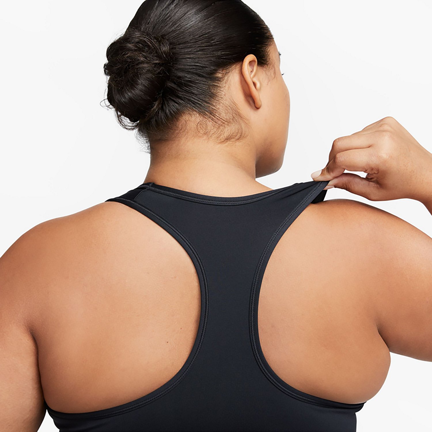 Nike Women's Dri-FIT Swoosh Medium Support Plus Size Sports Bra - view number 6