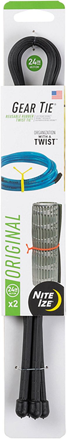 Nite Ize Gear Tie Twist Ties 2-Pack