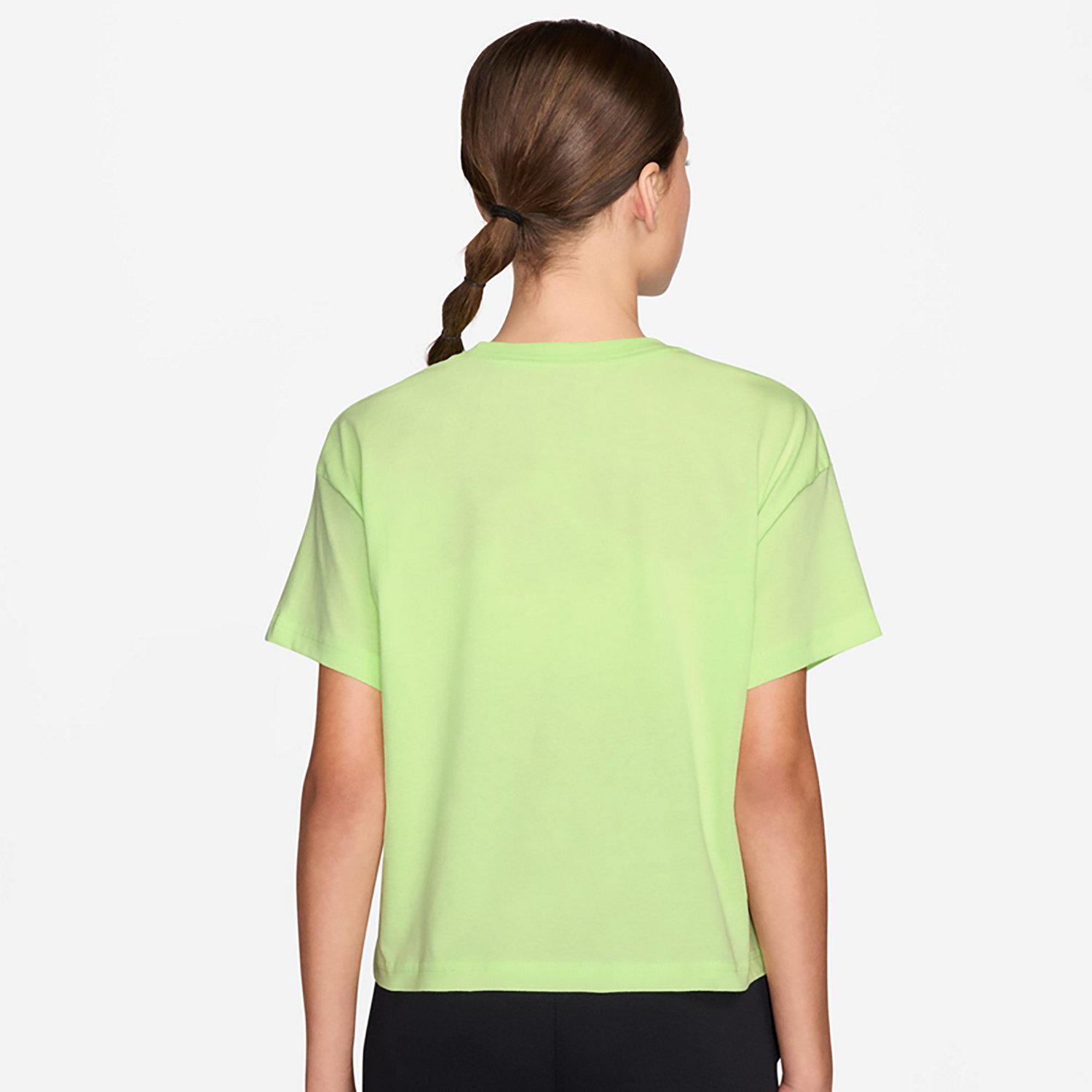 Nike Girls' Sportswear Essential Boxy Short Sleeve T-shirt - view number 2