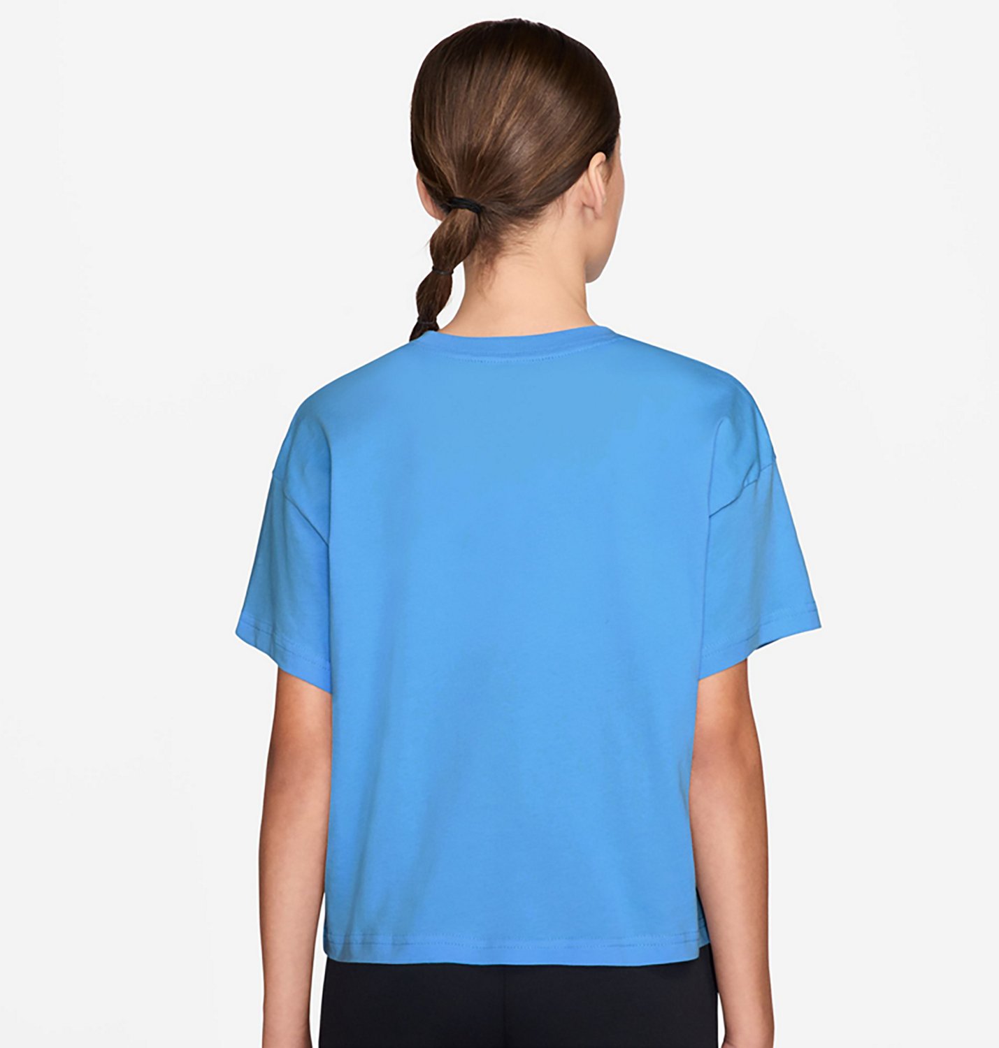 Nike Girls' Sportswear Essential Boxy Short Sleeve T-shirt - view number 2