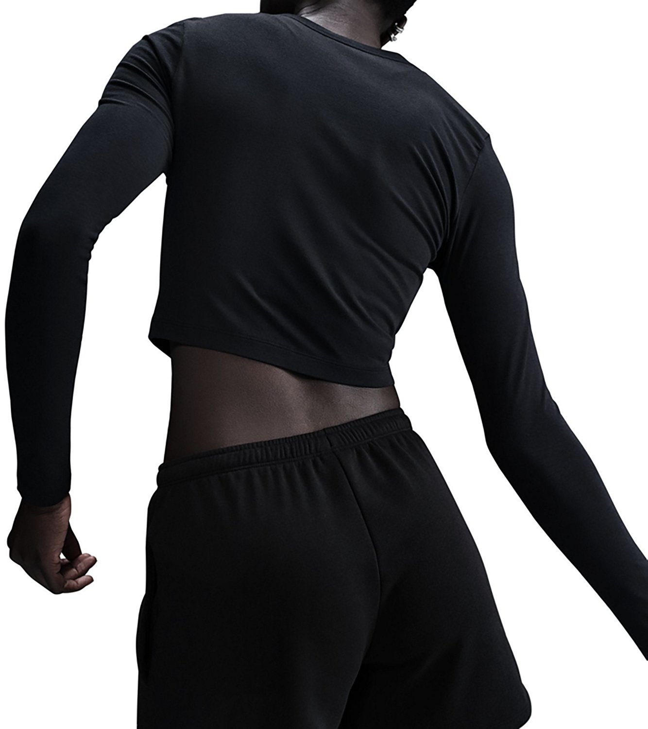 Nike Sportswear Women's Chill Knit Long Sleeve Cropped Top - view number 4
