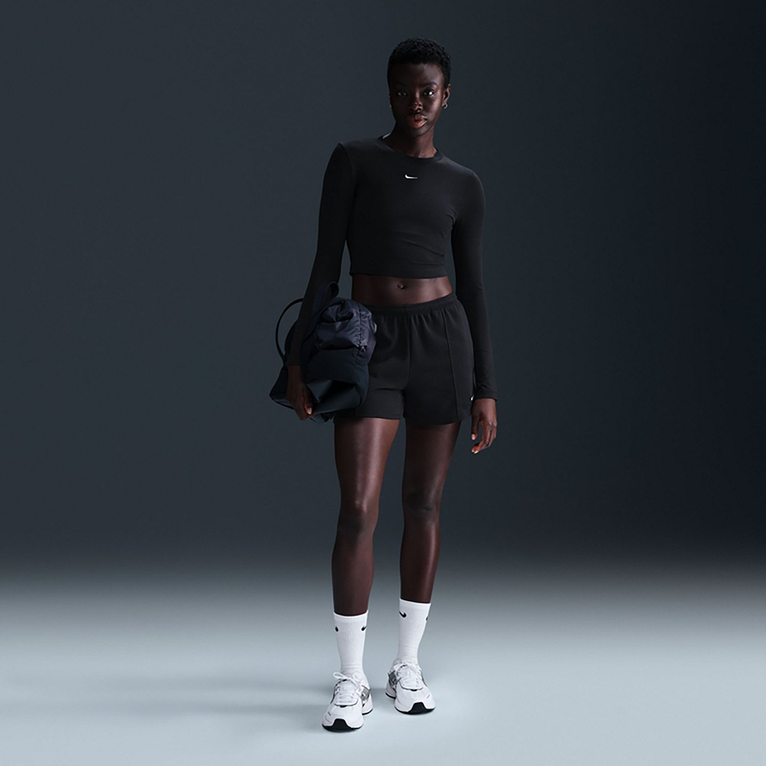 Nike Sportswear Women's Chill Knit Long Sleeve Cropped Top - view number 6