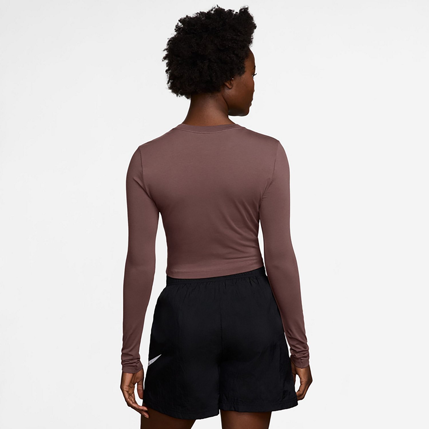 Nike Sportswear Women's Chill Knit Long Sleeve Cropped Top - view number 2