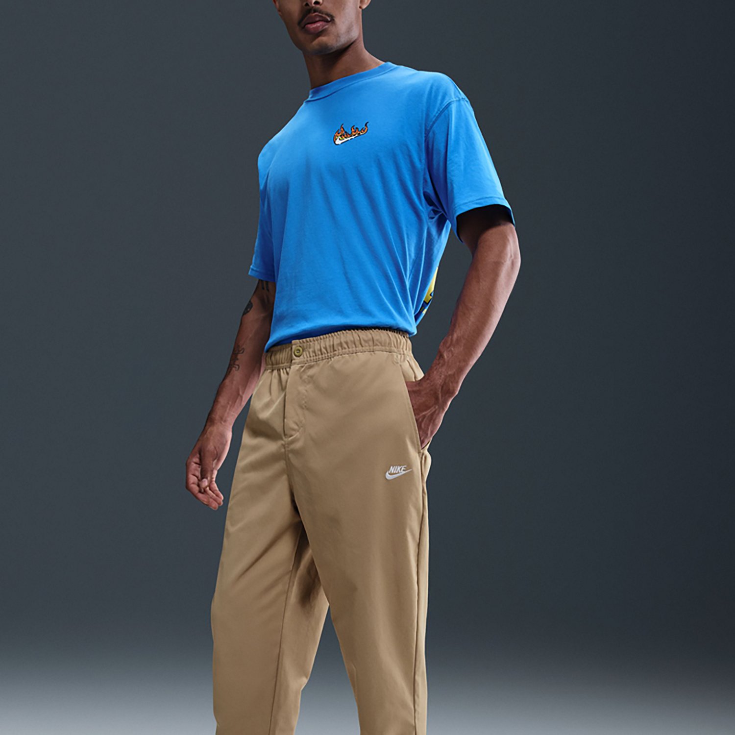 Nike Men's Club Woven Tapered Pants - view number 6