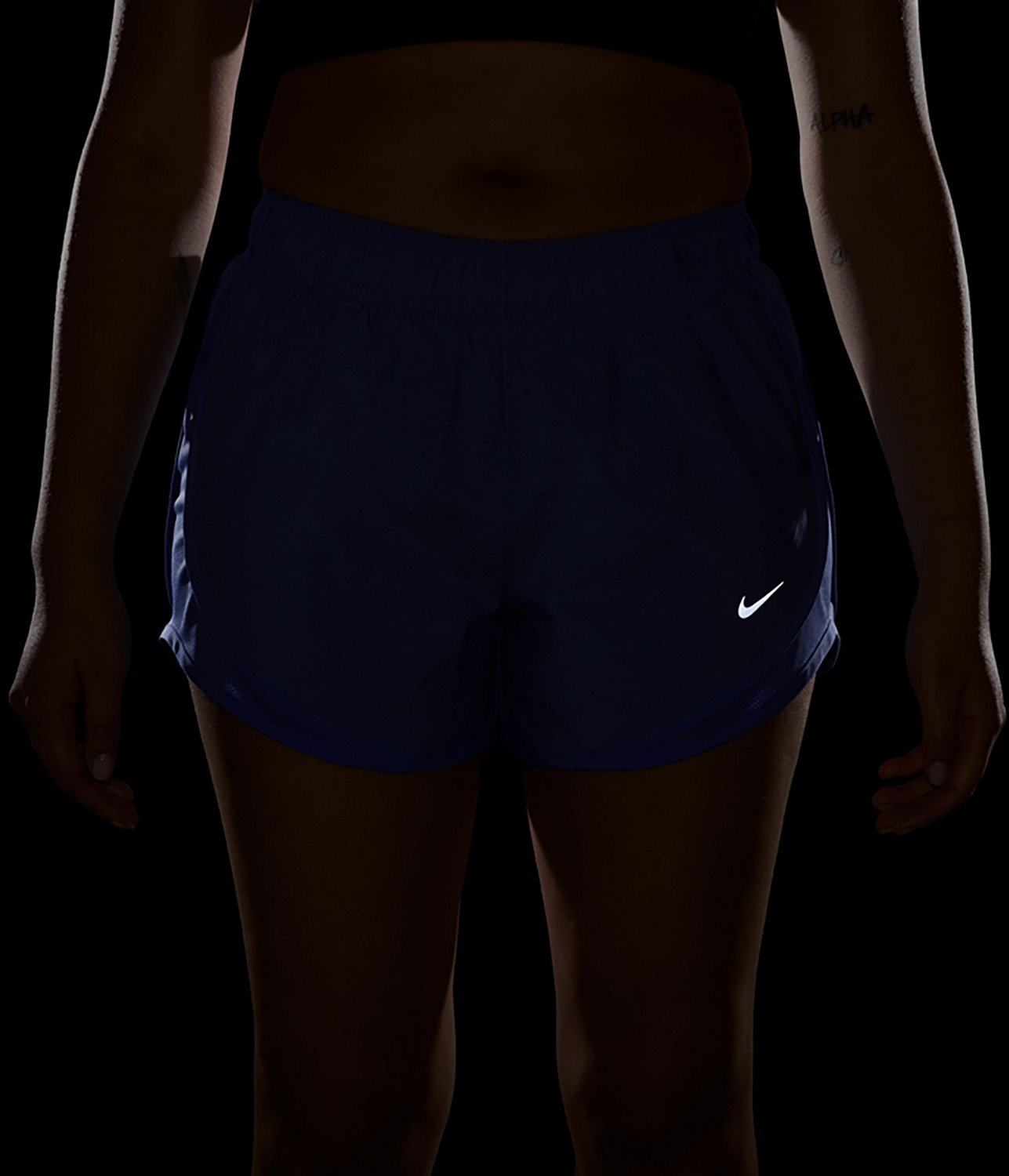 Nike Women's Tempo Dri-FIT Mid-Rise Running Shorts 3 in - view number 5