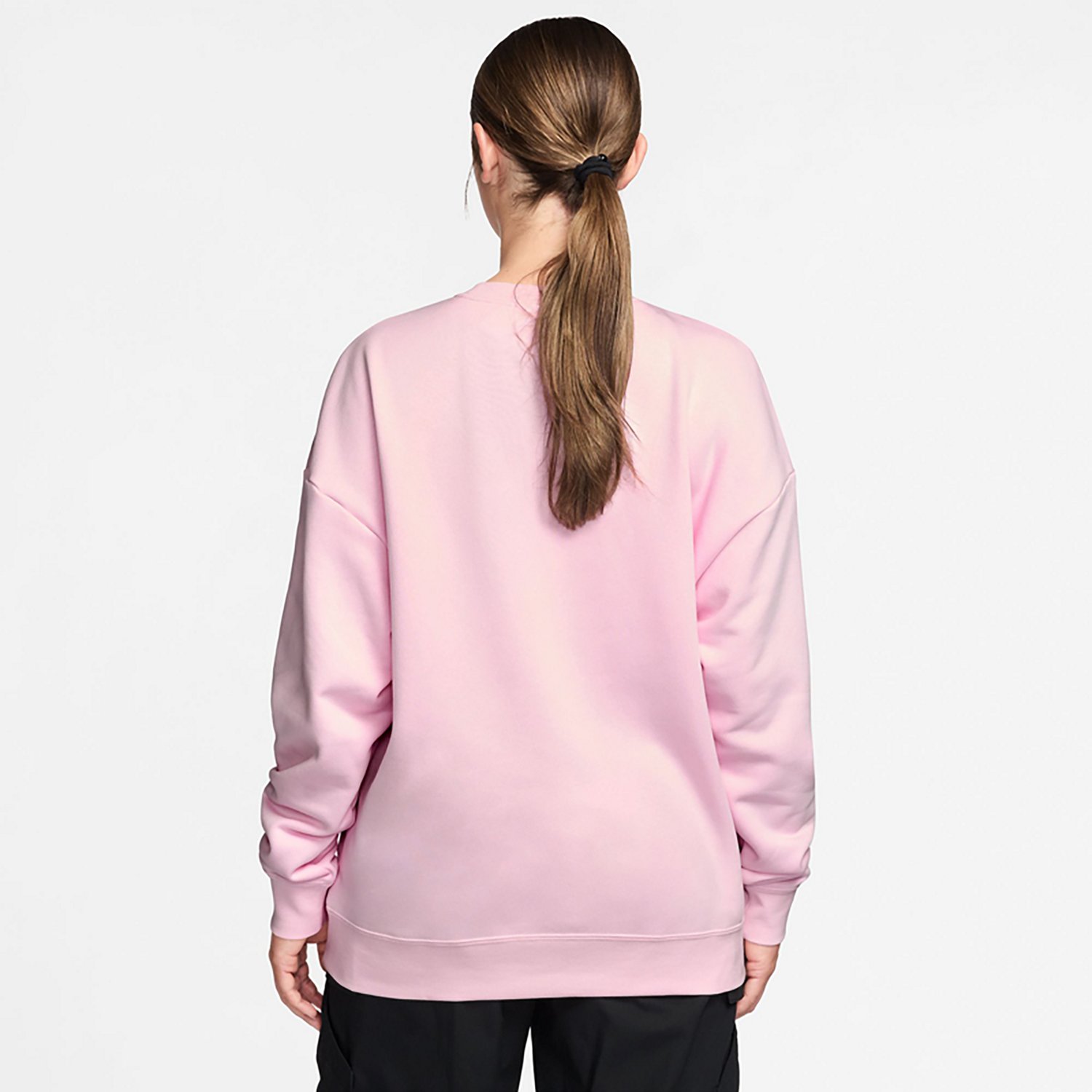 Nike Women's Sportswear Clube Fleece Loose Crew-Neck Sweatshirt - view number 2