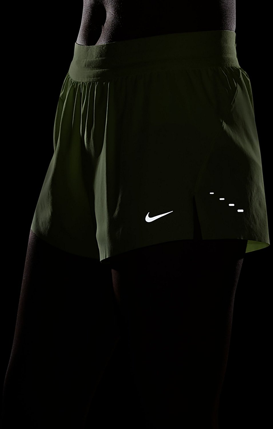 Nike Women's Swift Dri-FIT Mid Rise Running Shorts 2.5 in - view number 5