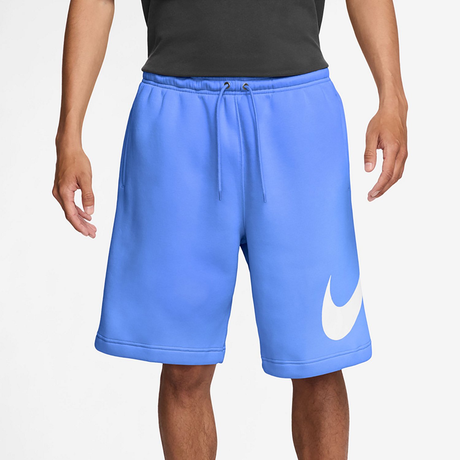 Nike Men's Club Brushed Fleece Graphic Shorts 7 in.