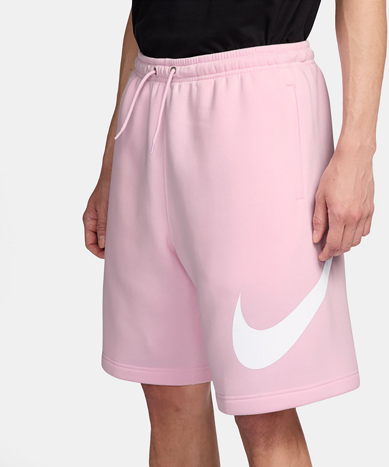 Nike Men's Club Brushed Fleece Graphic Shorts 7 in. - view number 3