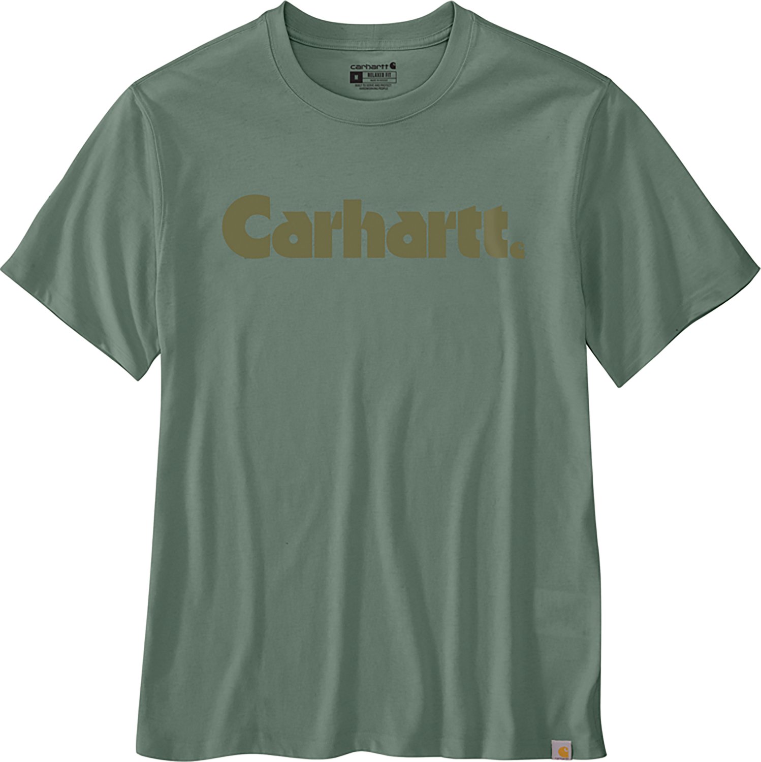 Carhartt Men's Relaxed Fit Lightweight Short Sleeve Logo Graphic T-shirt - view number 3