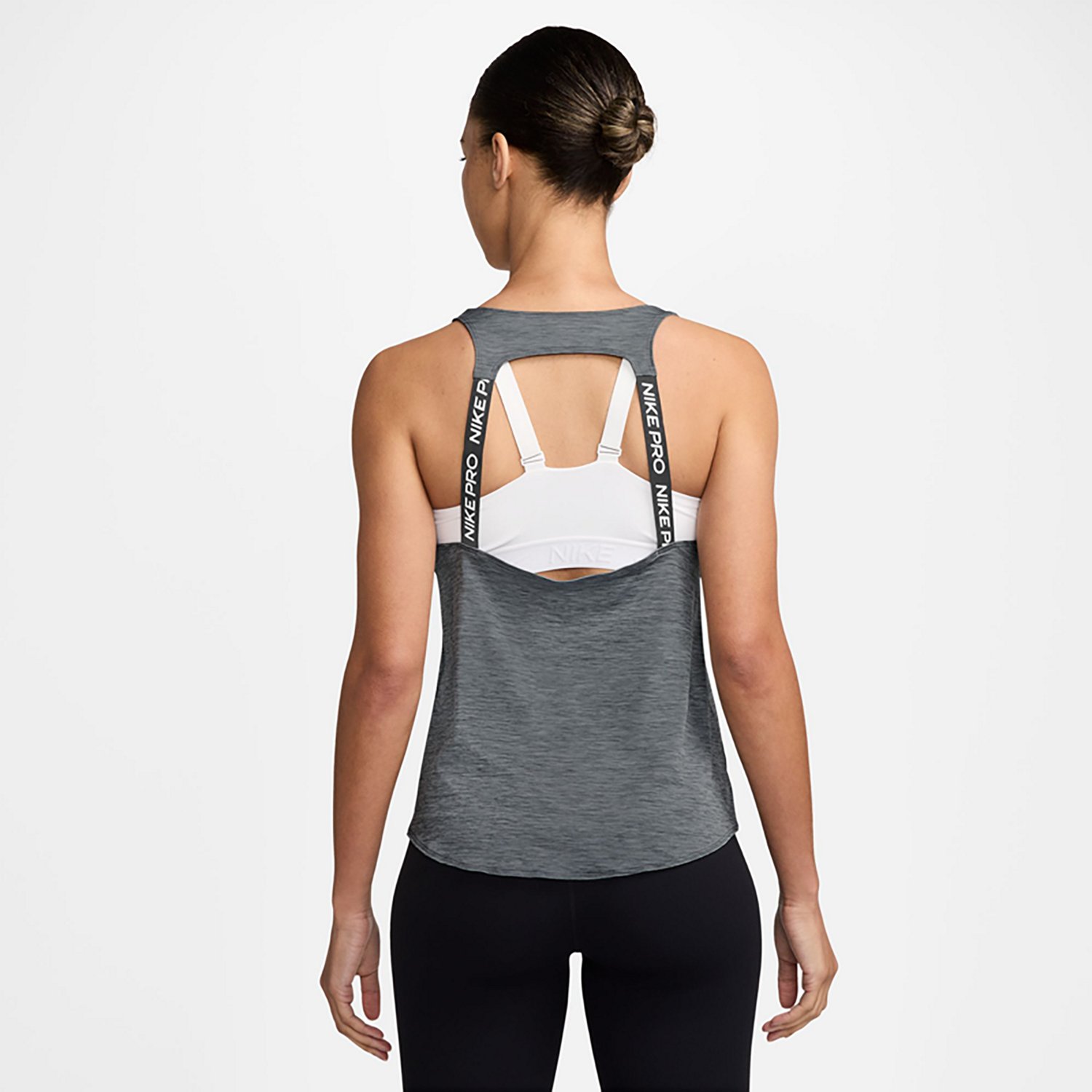 Nike Women's Pro Dri-FIT Tank Elastika Tank Top - view number 2