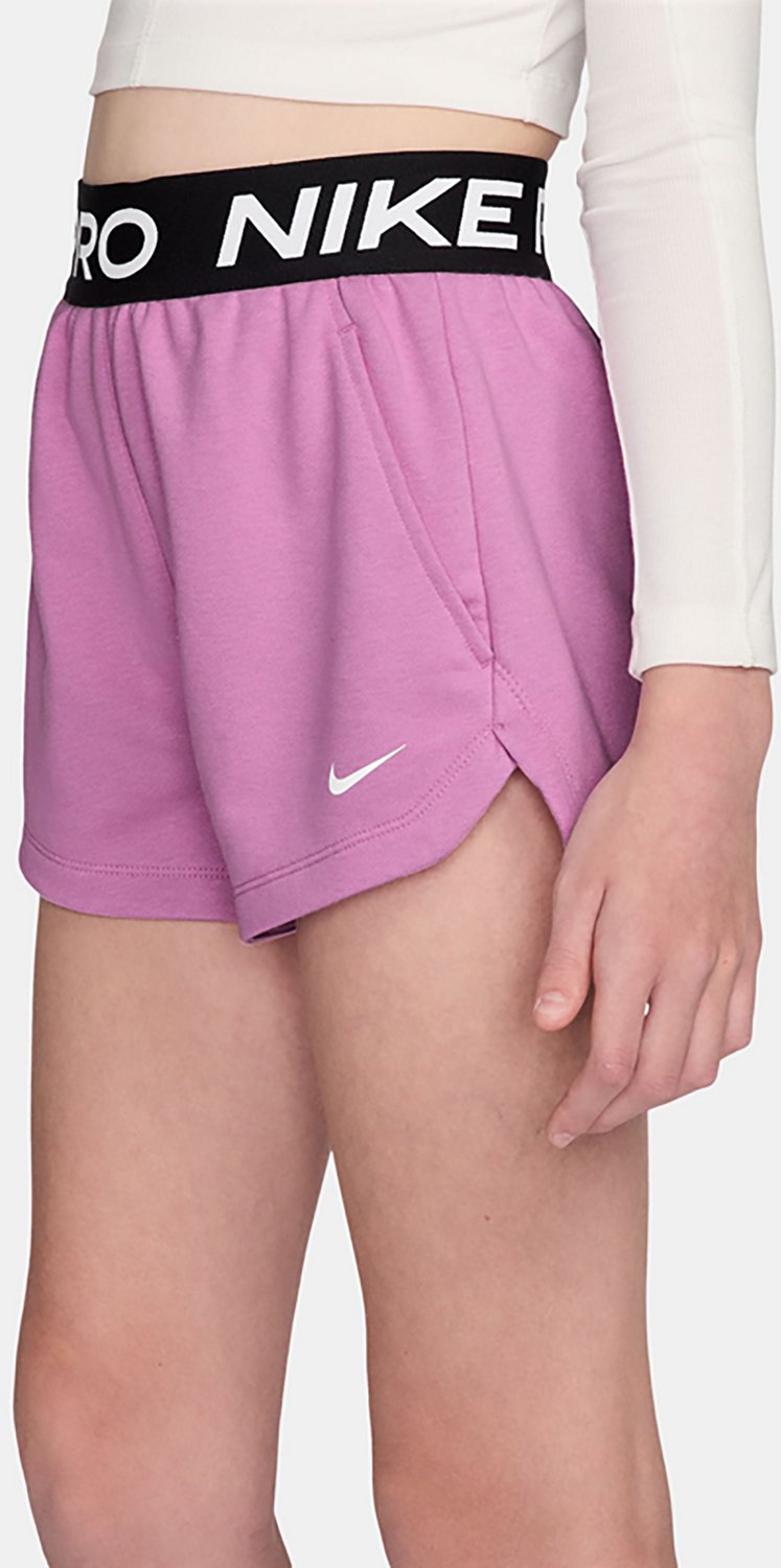 Nike Girls' Pro Dri-FIT 2 in 1 Knit Shorts 3 in - view number 2