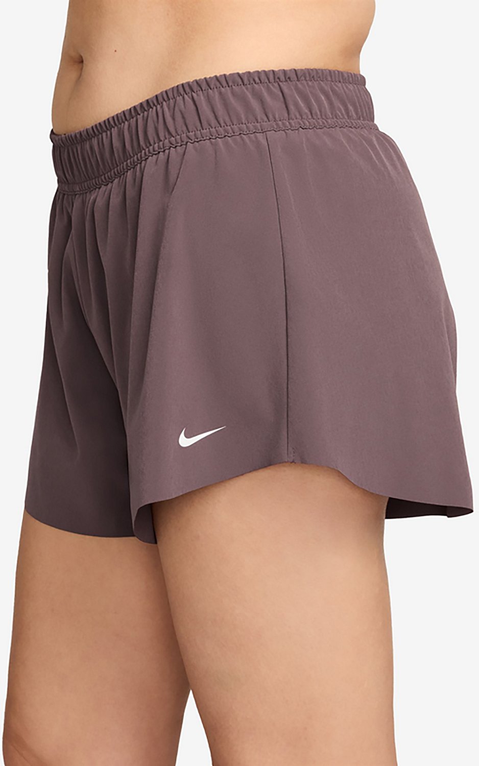 Nike Women's One Dri-FIT Mid-Rise Shorts 3 in - view number 3