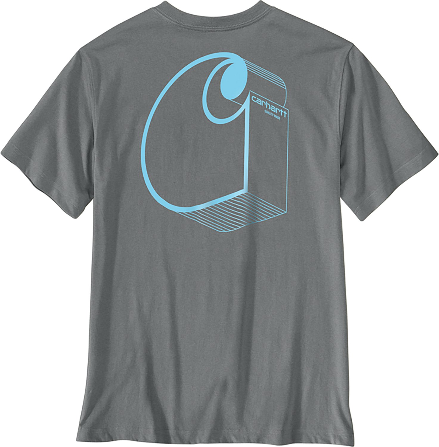 Carhartt Men's Irvine Relaxed 3-D Logo T-shirt - view number 2