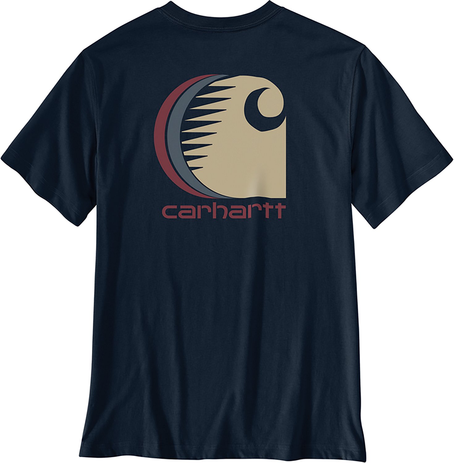 Carhartt Men's Irvine Relaxed C Logo T-shirt - view number 2
