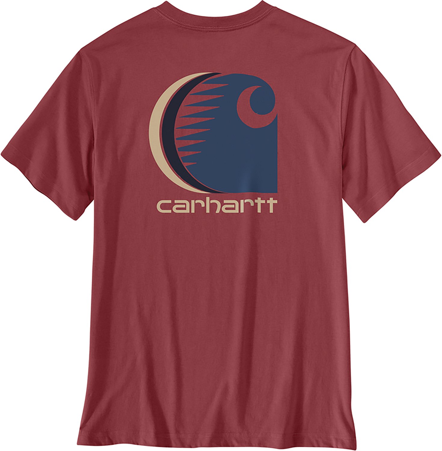 Carhartt Men's Irvine Relaxed C Logo T-shirt