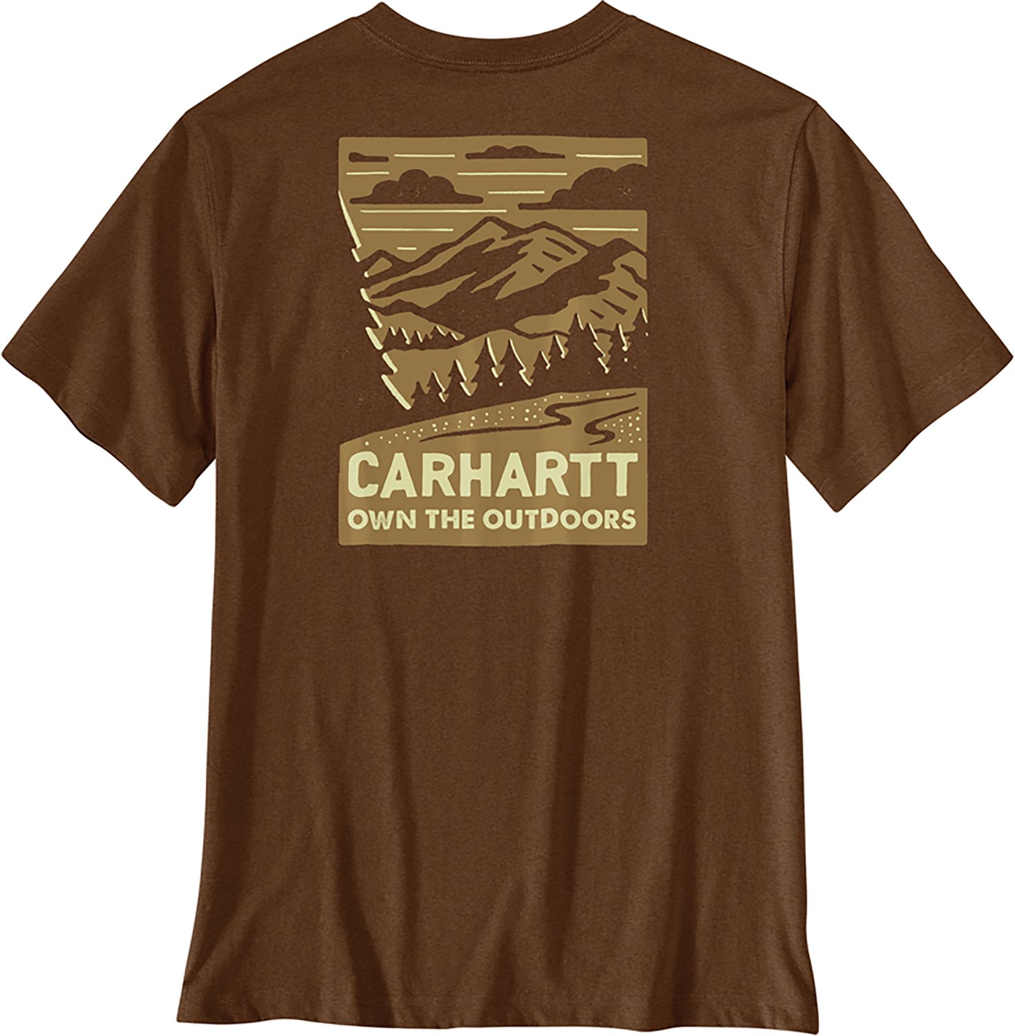 Carhartt Men's Irvine Relaxed Outdoor T-shirt - view number 2