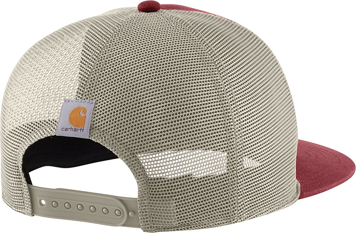 Carhartt Men's Washed Duck Flat Brim Eagle Graphic Cap - view number 2