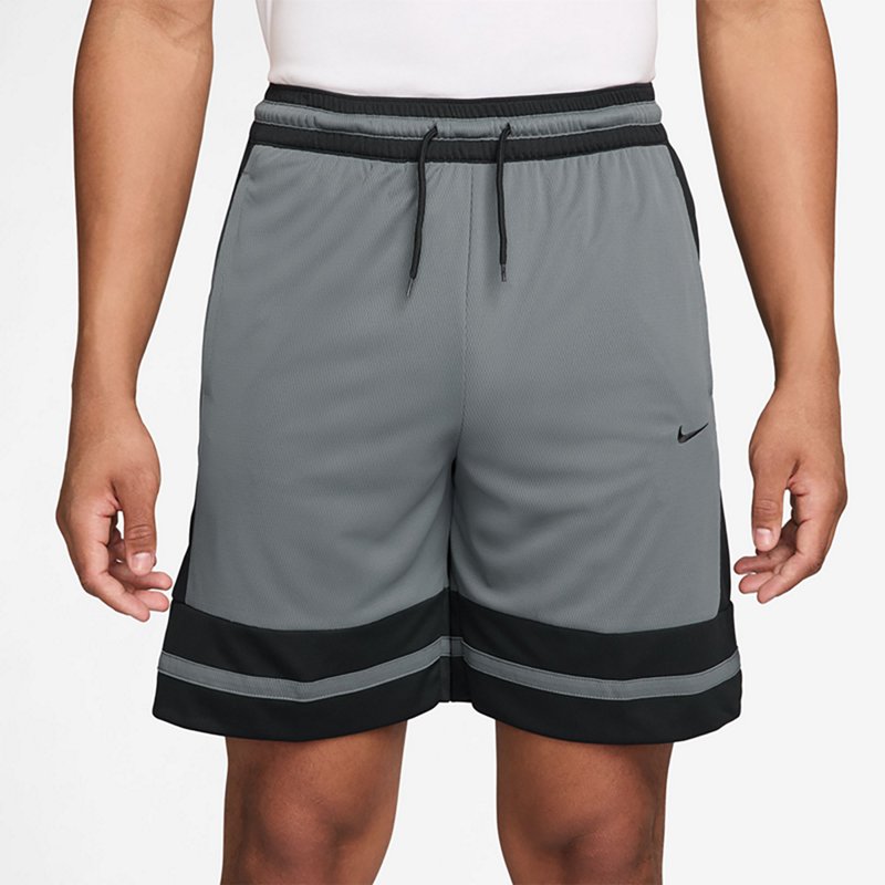 Nike Men's Dri-FIT GM Classic 8'' Basketball Shorts, XXL, Cool Grey