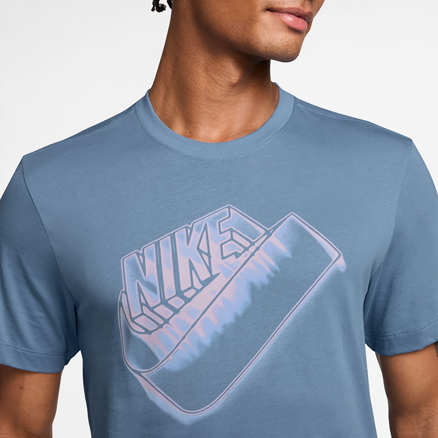 Nike Men's Sportswear Standard Blur Futura T-shirt - view number 3