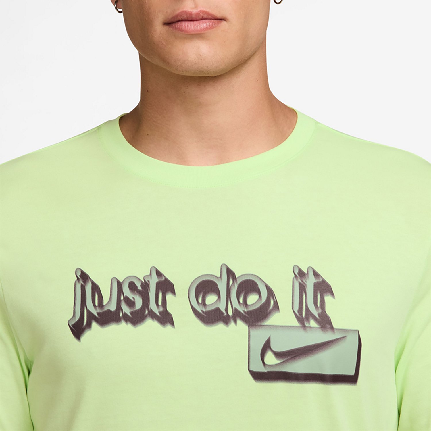 Nike Men's Sportswear Standard Blur JDI T-shirt - view number 3