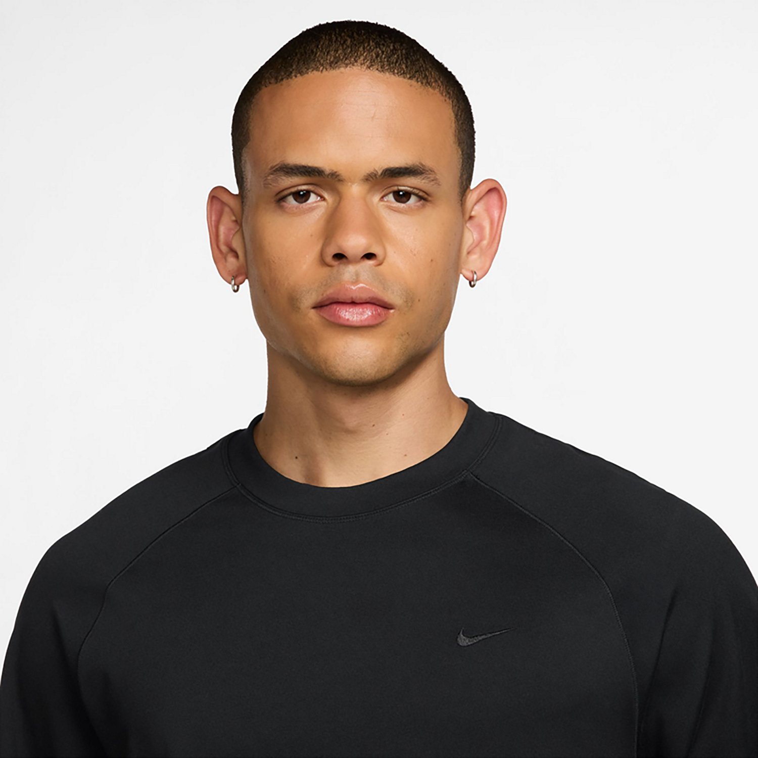 Nike Men's Dri-FIT UV Primary Knit Long Sleeve Crewneck Sweatshirt - view number 3