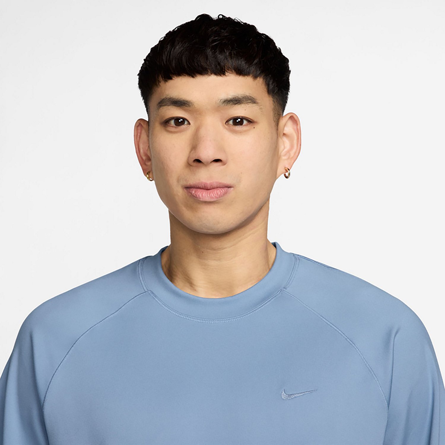 Nike Men's Dri-FIT UV Primary Knit Long Sleeve Crewneck Sweatshirt - view number 3