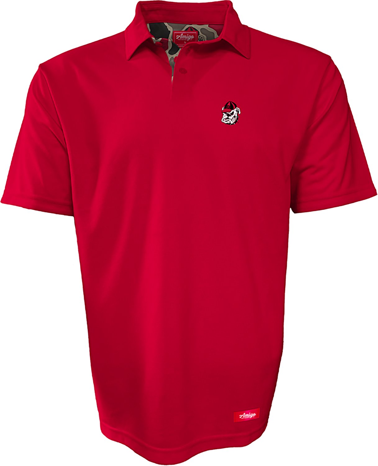Amigo Men's Georgia Venturer Polo Georgia Bulldogs