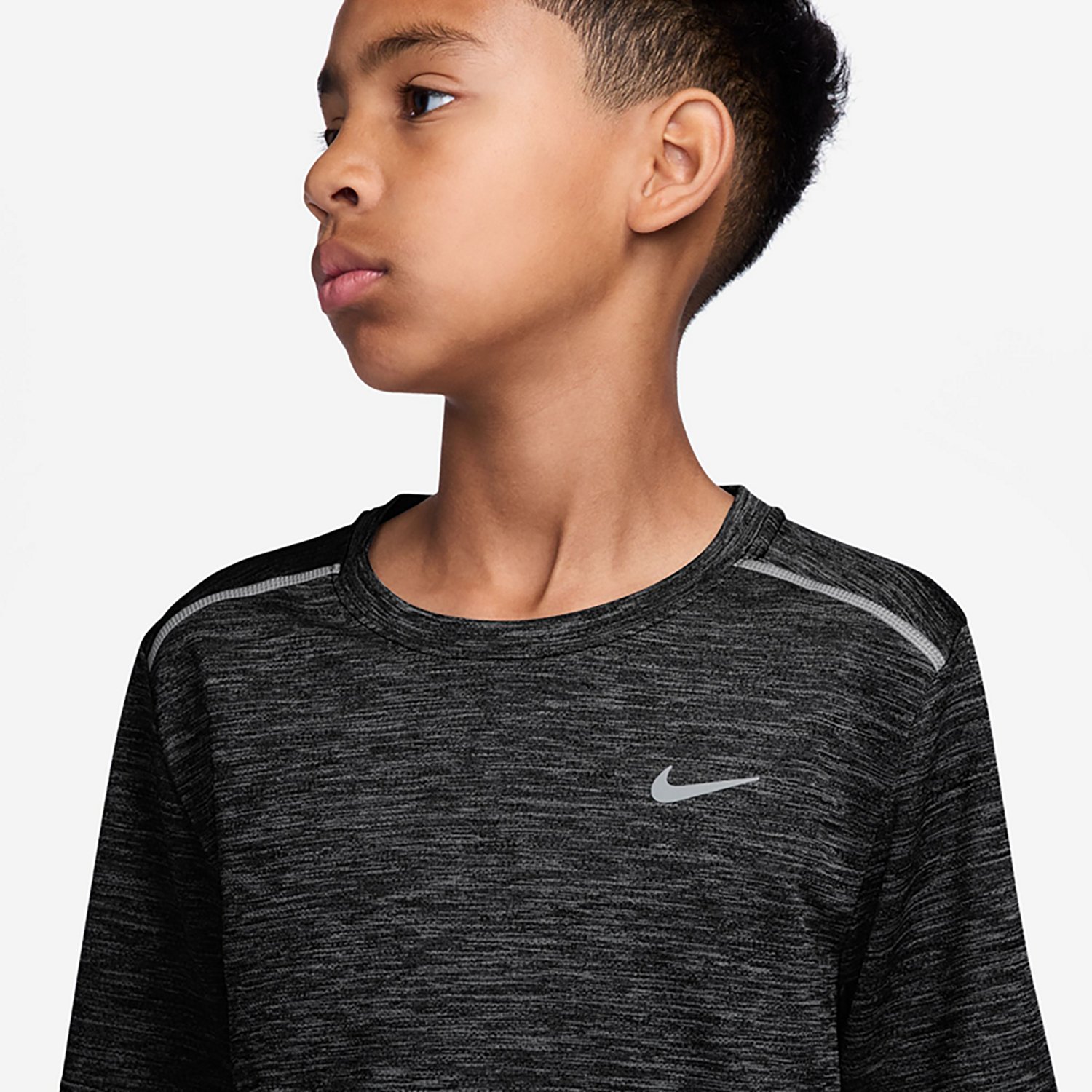 Nike Boys' Dri-FIT Miler Short Sleeve T-shirt - view number 3