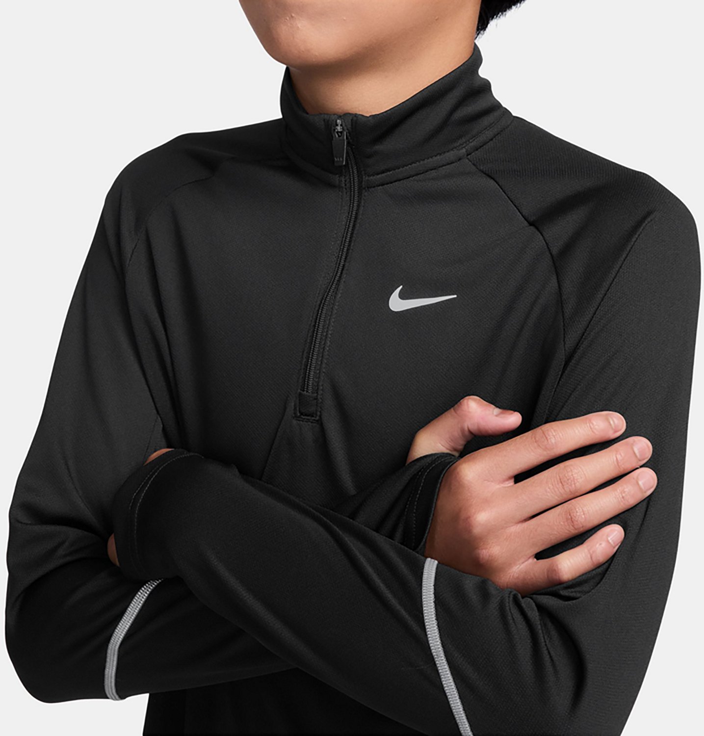 Nike Boys' Dri-FIT Miler 1/2-Zip Shirt - view number 3