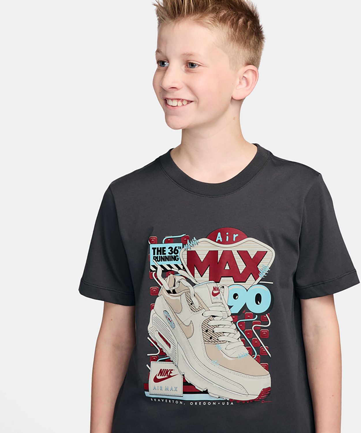 Nike Boys' Sportswear Air Max 90 T-shirt - view number 3