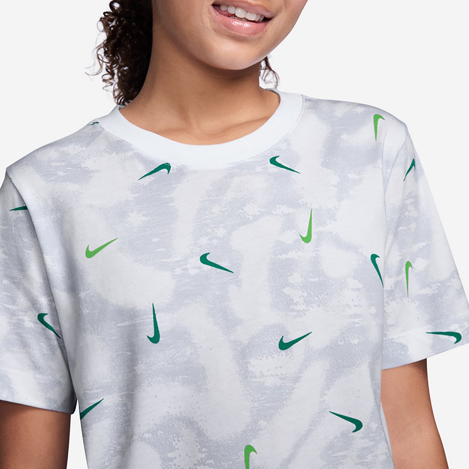 Nike Boys' Sportswear Hbr AOP T-shirt - view number 3