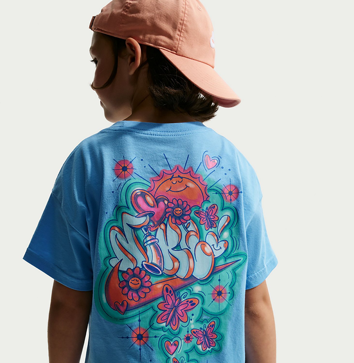 Nike Girls' Sportswear OC Boy Airbrush T-Shirt - view number 2