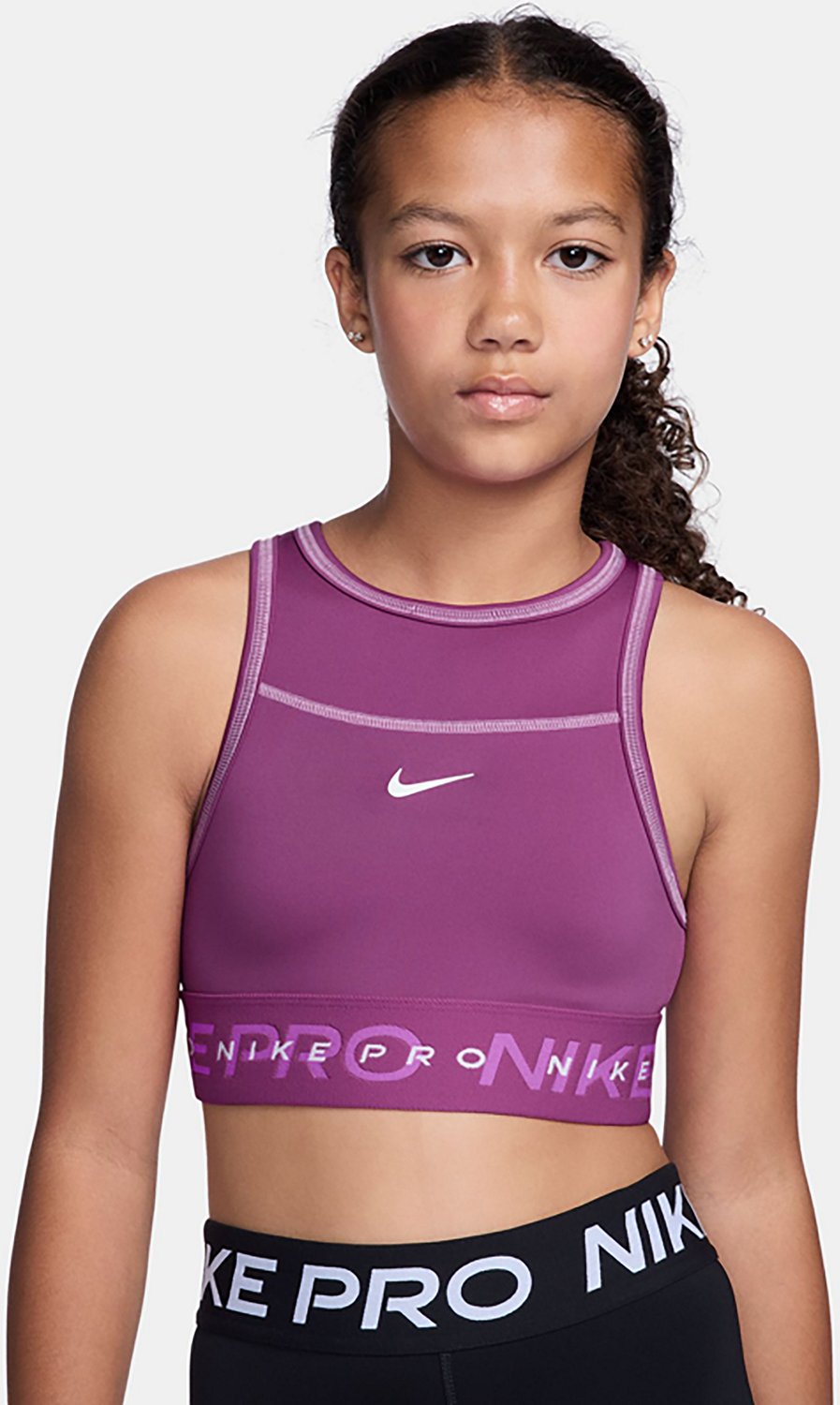 Nike Girls' Pro Swoosh High Support Sports Bra