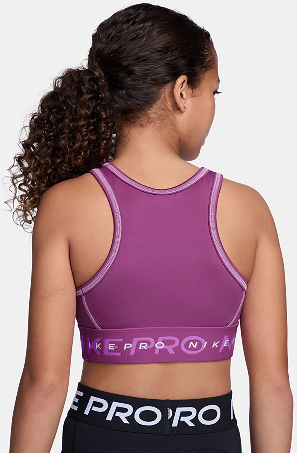 Nike Girls' Pro Swoosh High Support Sports Bra - view number 2