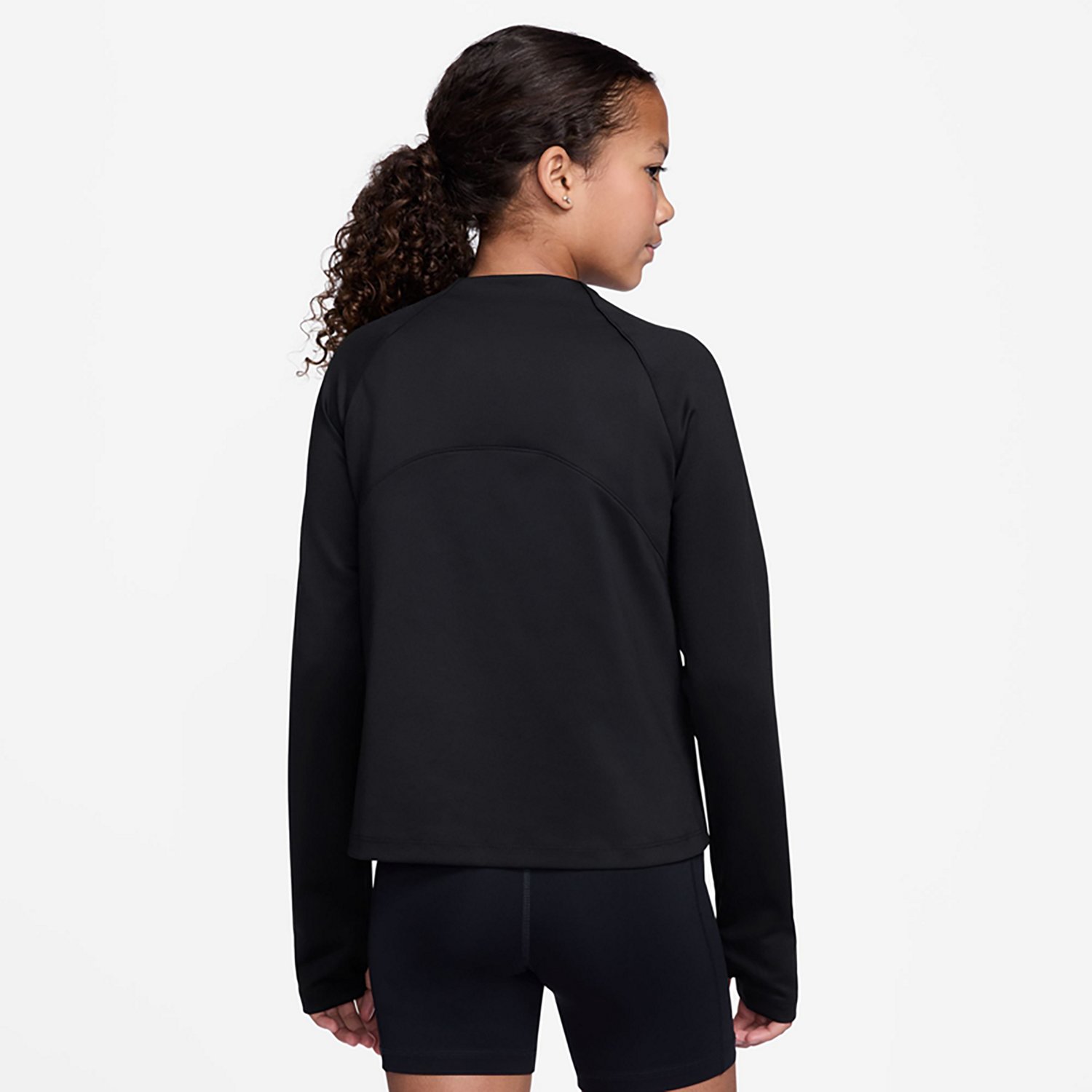 Nike Girls' Dri-FIT 1/2-Zip Top - view number 2